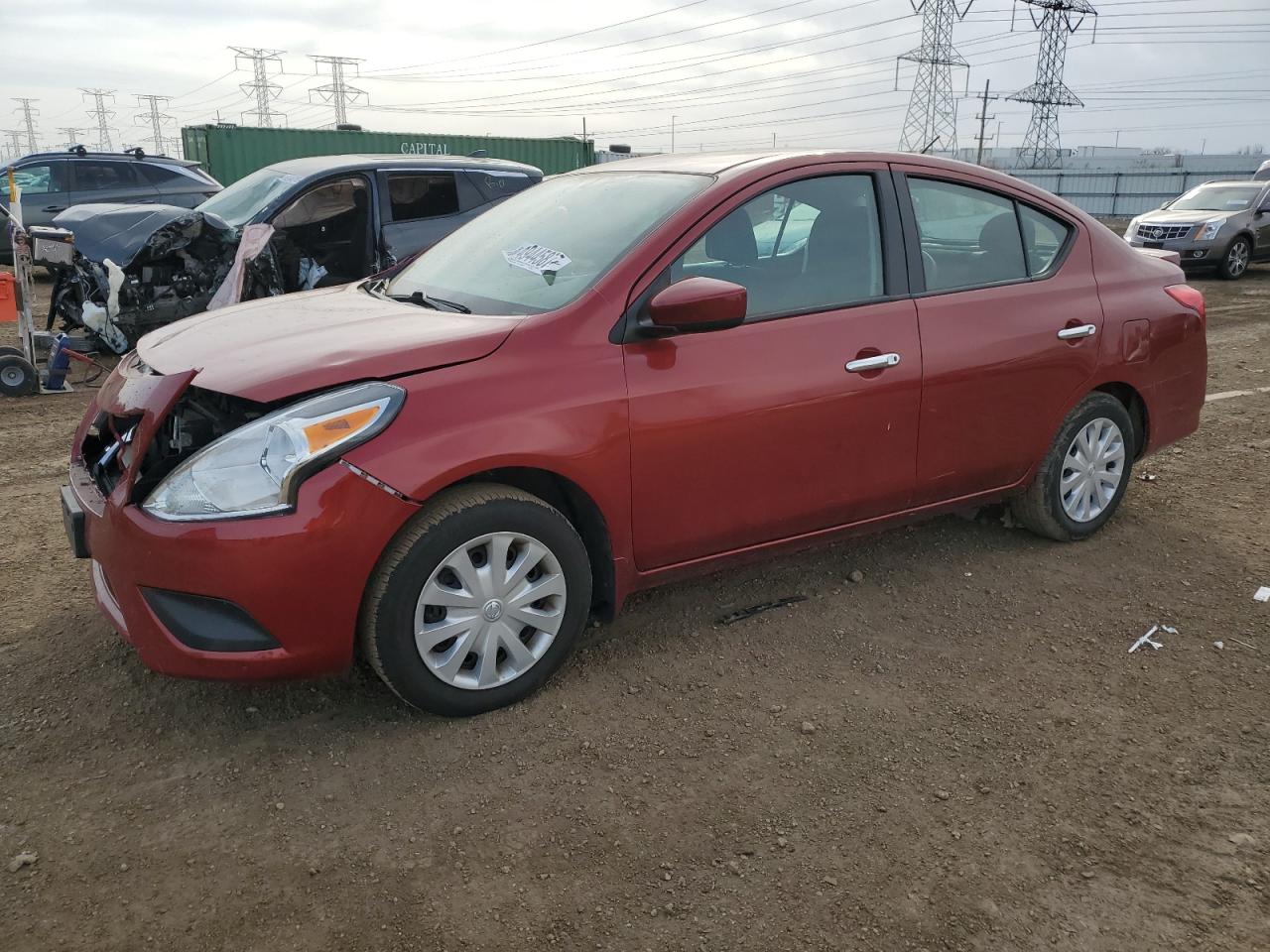 2019 Nissan Versa VIN 3N1CN7AP2KL837862 - Copart auction photo