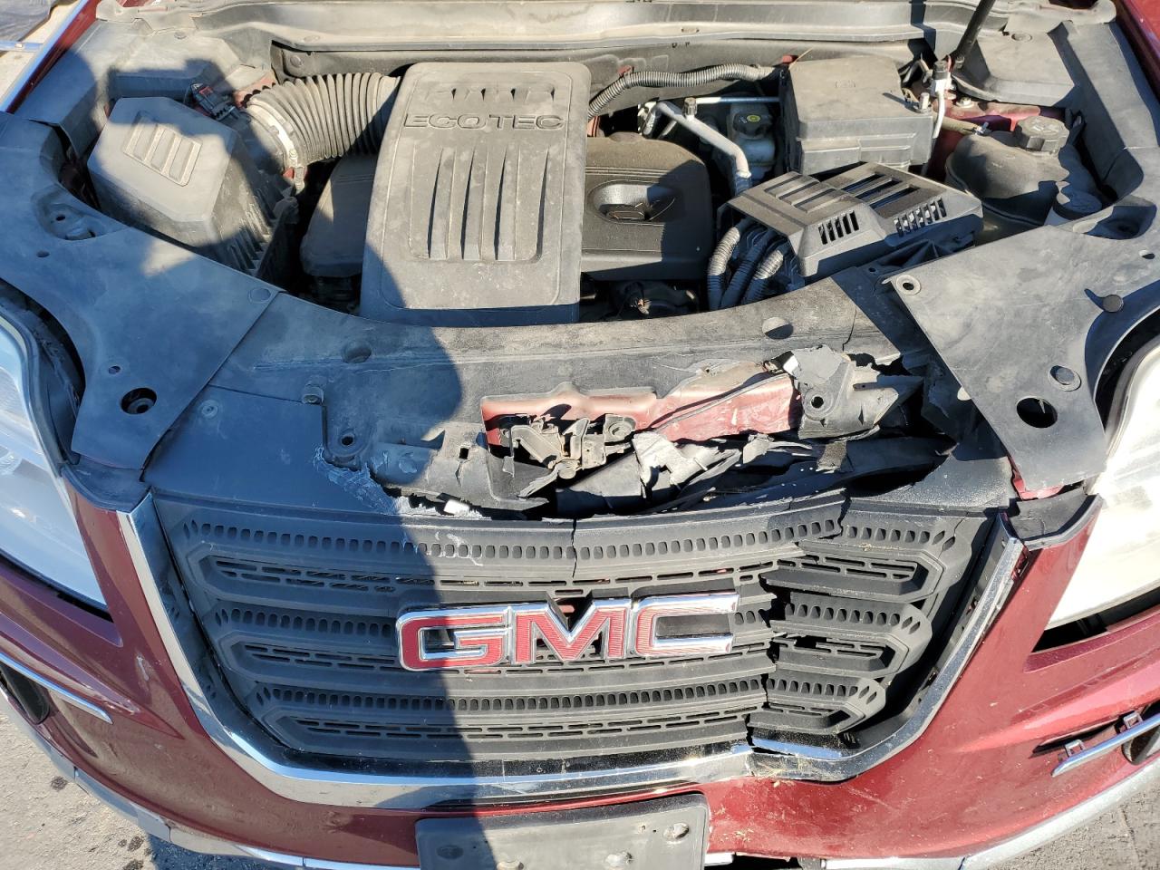 2016 GMC Terrain VIN 2GKFLTEK1G6146104 Copart auction photo, front end damage thumbnail 13