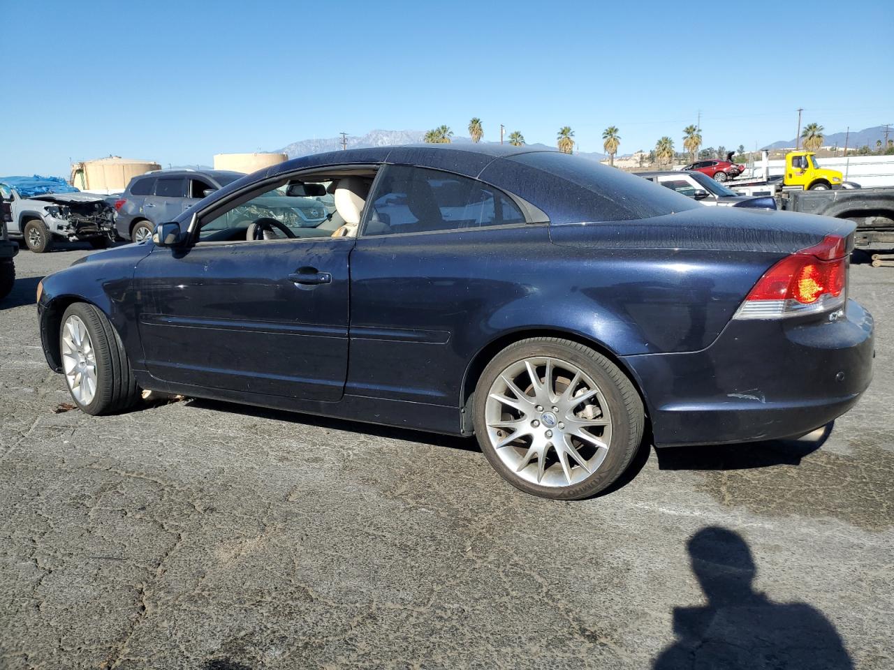2007 Volvo C70 VIN YV1MC68297J014642 Copart auction photo, front end damage thumbnail 2