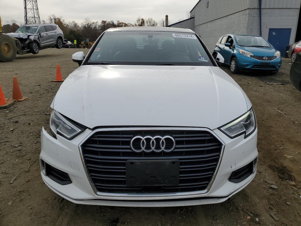 2019 Audi A3 VIN WAUAUGFF2K1009175 Copart auction photo, front end damage thumbnail 5