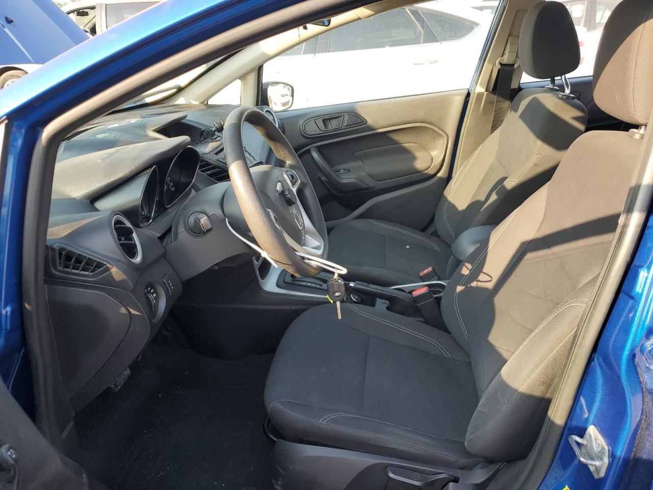 2018 Ford Fiesta VIN 3FADP4BJ7JM134843 Copart auction photo, side damage thumbnail 7