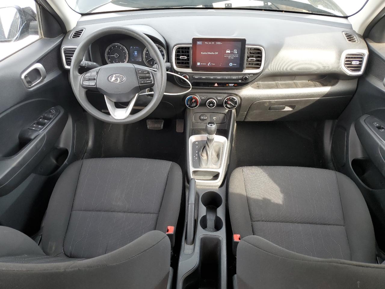 2021 Hyundai Venue VIN KMHRB8A39MU075363 Copart auction photo, front end damage thumbnail 8