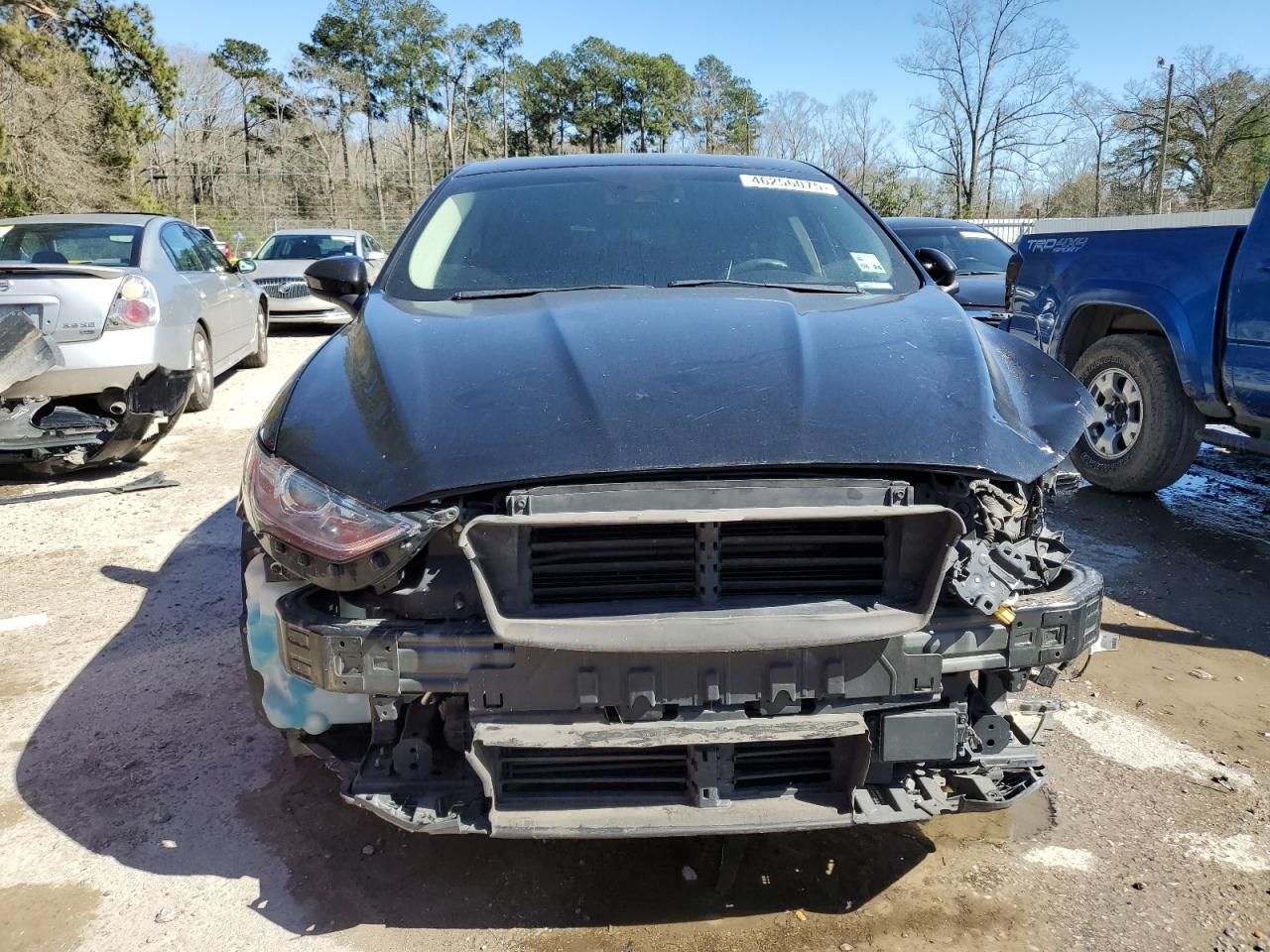 2019 Ford Fusion VIN 3FA6P0T90KR233823 Copart auction photo, front end damage thumbnail 5
