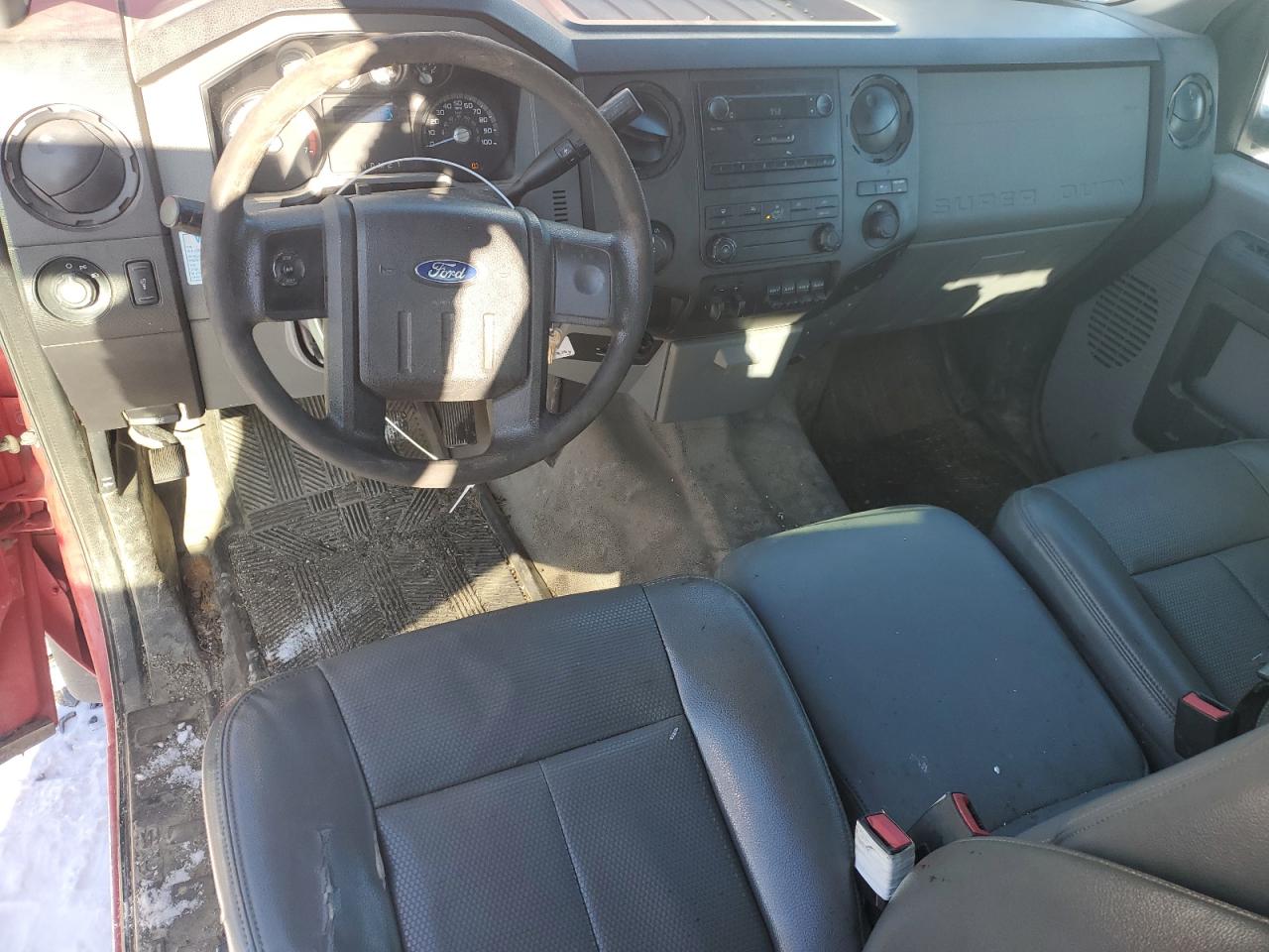 2013 Ford F350 VIN 1FD8X3E66DEA81183 Copart auction photo, side damage thumbnail 8
