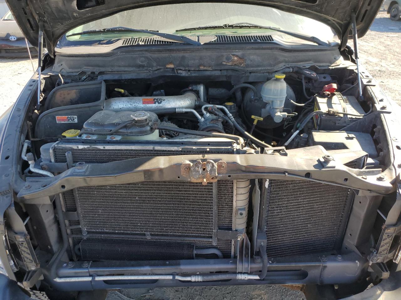 2003 Dodge RAM VIN 3D7KU28D33G701413 Copart auction photo, mechanical damage thumbnail 11
