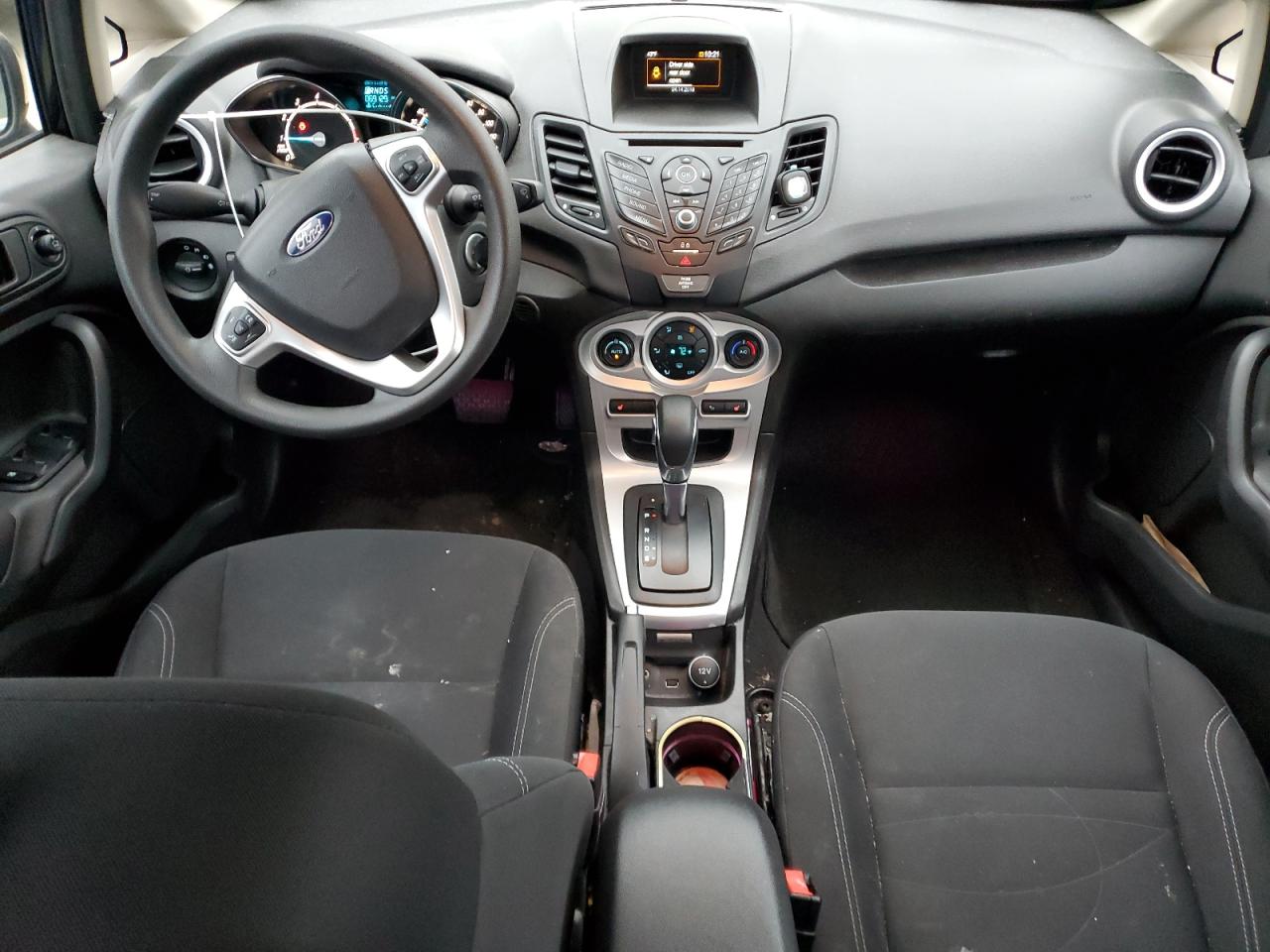 2018 Ford Fiesta VIN 3FADP4BJ2JM123099 Copart auction photo, all over damage thumbnail 8
