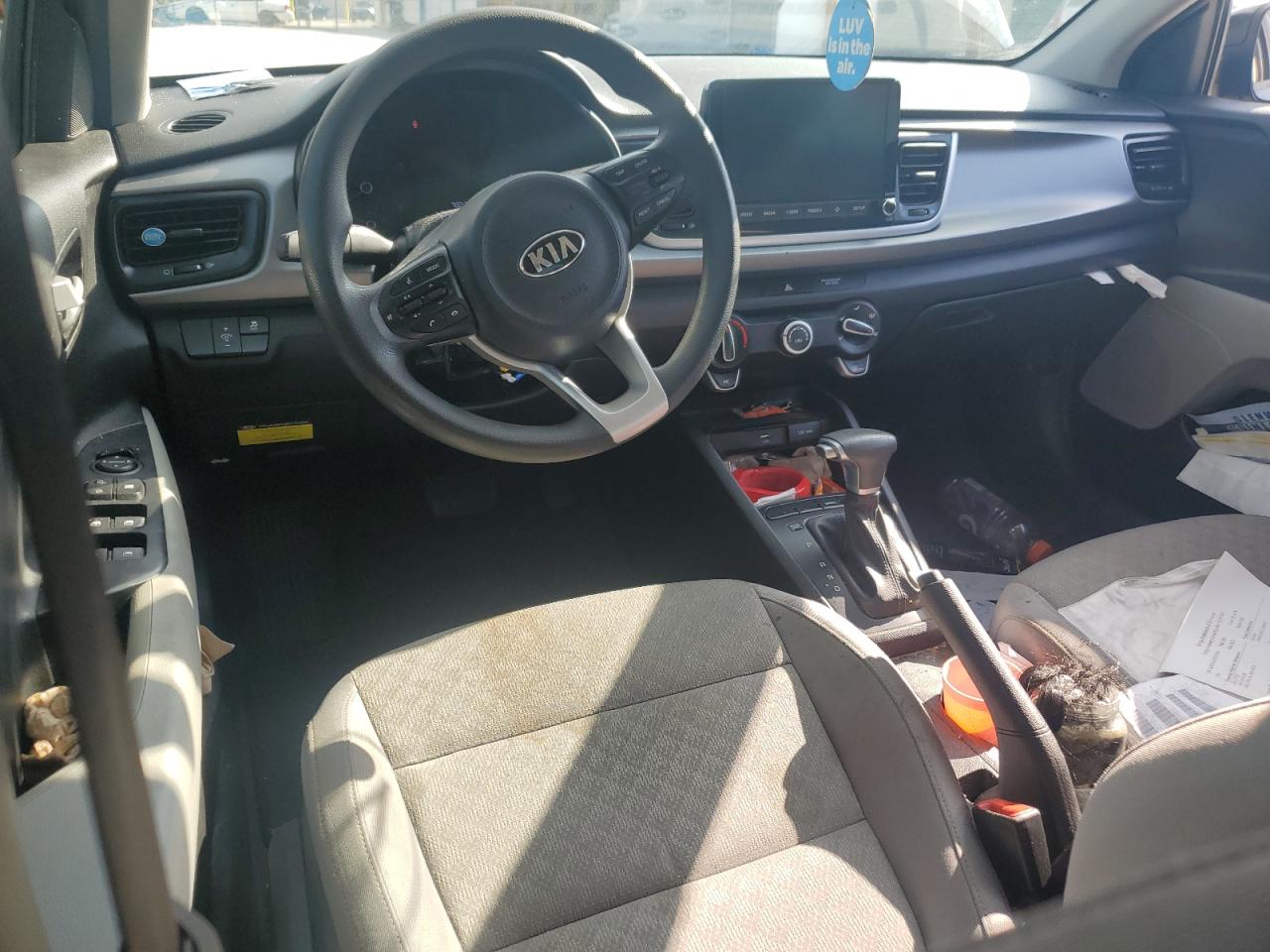 2021 KIA Rio VIN 3KPA24AD5ME376584 Copart auction photo, front end damage thumbnail 8