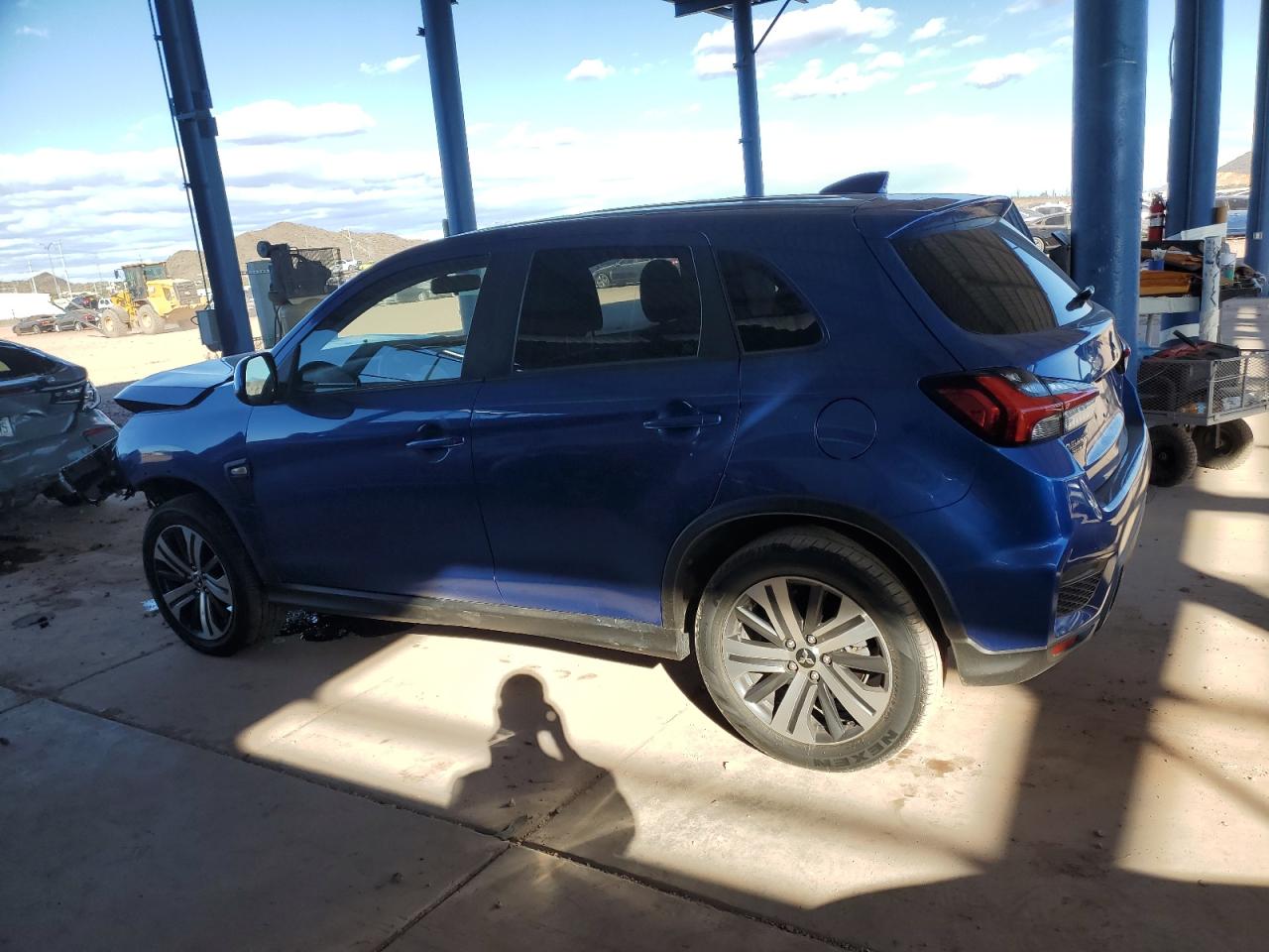2020 Mitsubishi Outlander VIN JA4AR3AU1LU010248 Copart auction photo, front end damage thumbnail 2