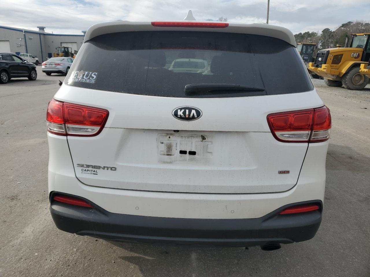 2016 KIA Sorento VIN 5XYPG4A33GG060384 Copart auction photo, front end damage thumbnail 6