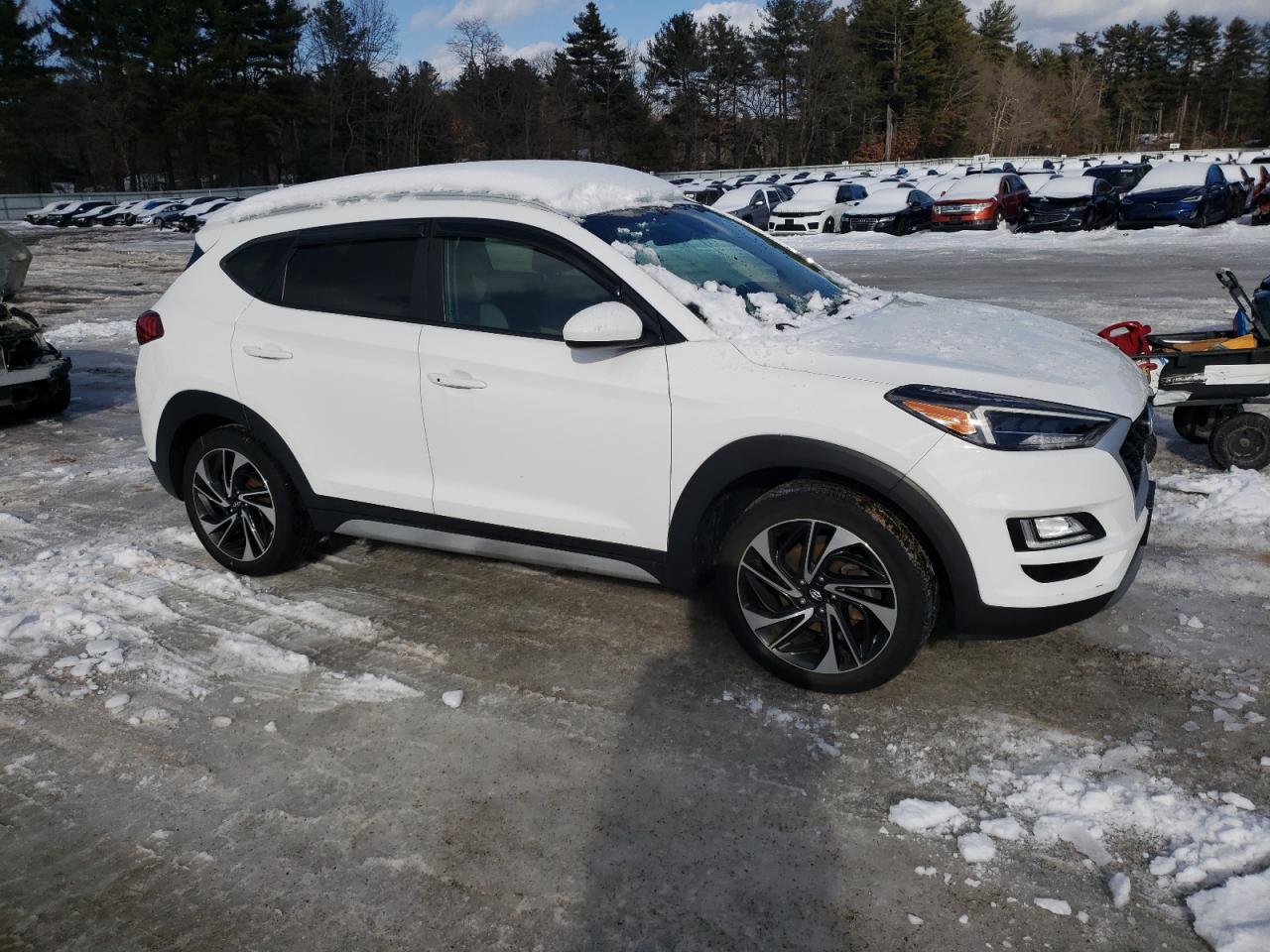 2020 Hyundai Tucson VIN KM8J3CAL2LU196229 Copart auction photo, minor dent/scratches damage thumbnail 4