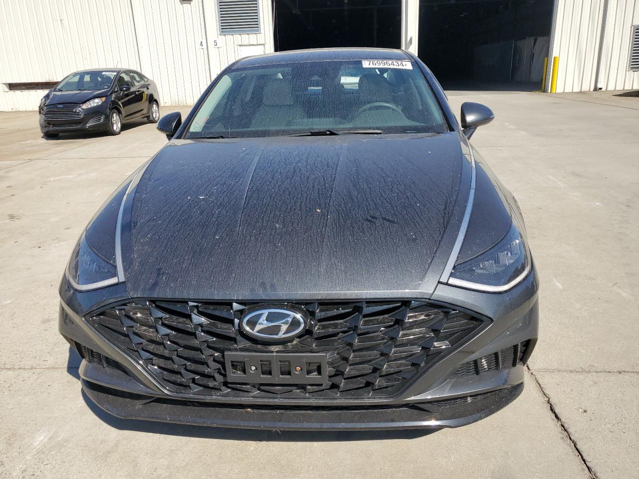 2023 Hyundai Sonata VIN KMHL64JA3PA270091 Copart auction photo, top/roof damage thumbnail 5