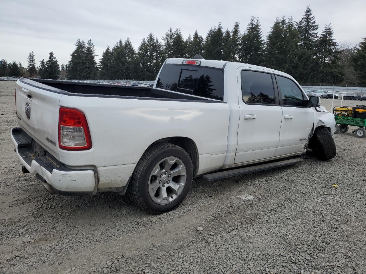 2019 RAM 1500 VIN 1C6SRFMT0KN915269 Copart auction photo, front end / side damage thumbnail 3