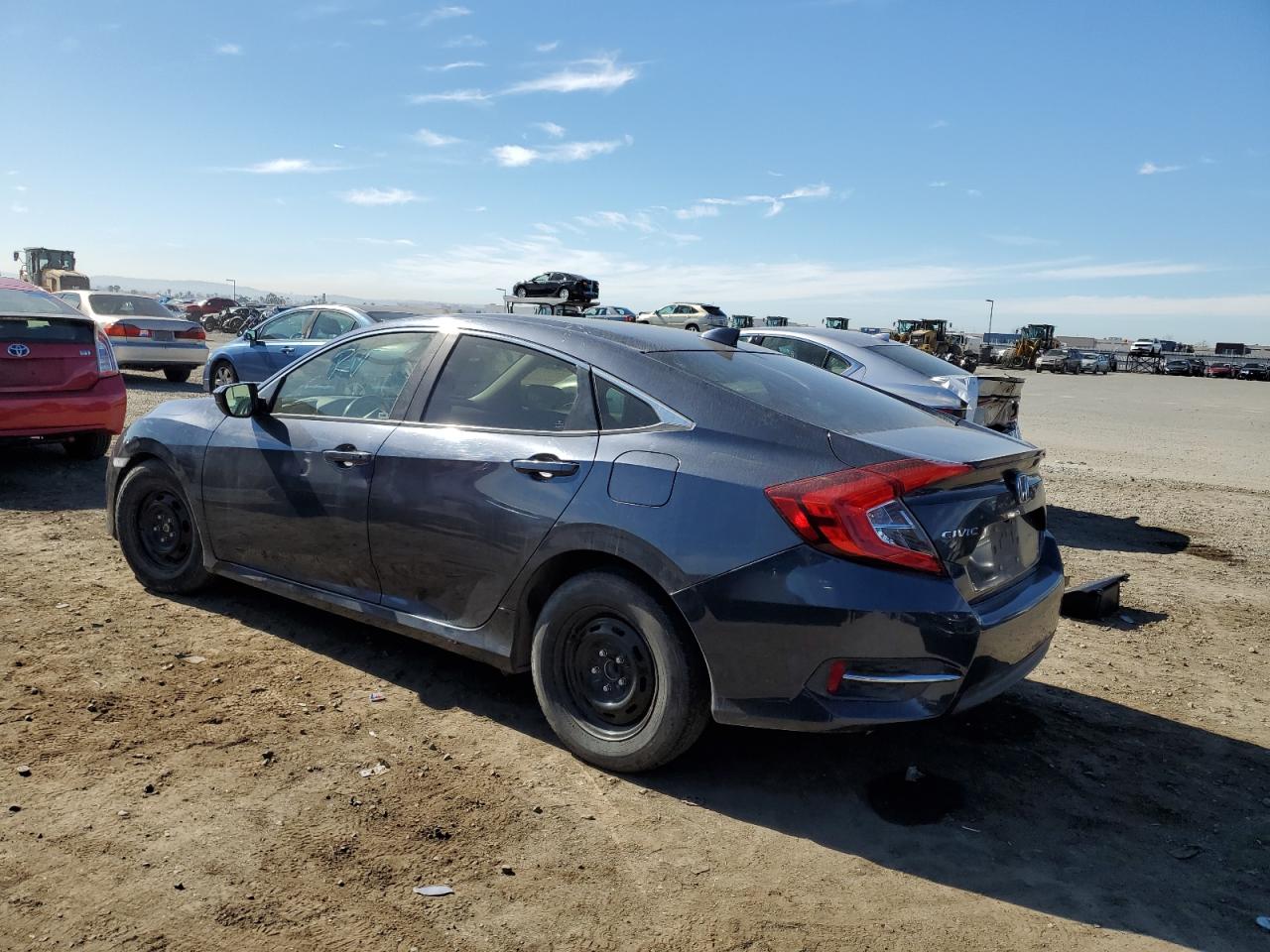 2018 Honda Civic VIN JHMFC1F35JX004075 Copart auction photo, front end damage thumbnail 2