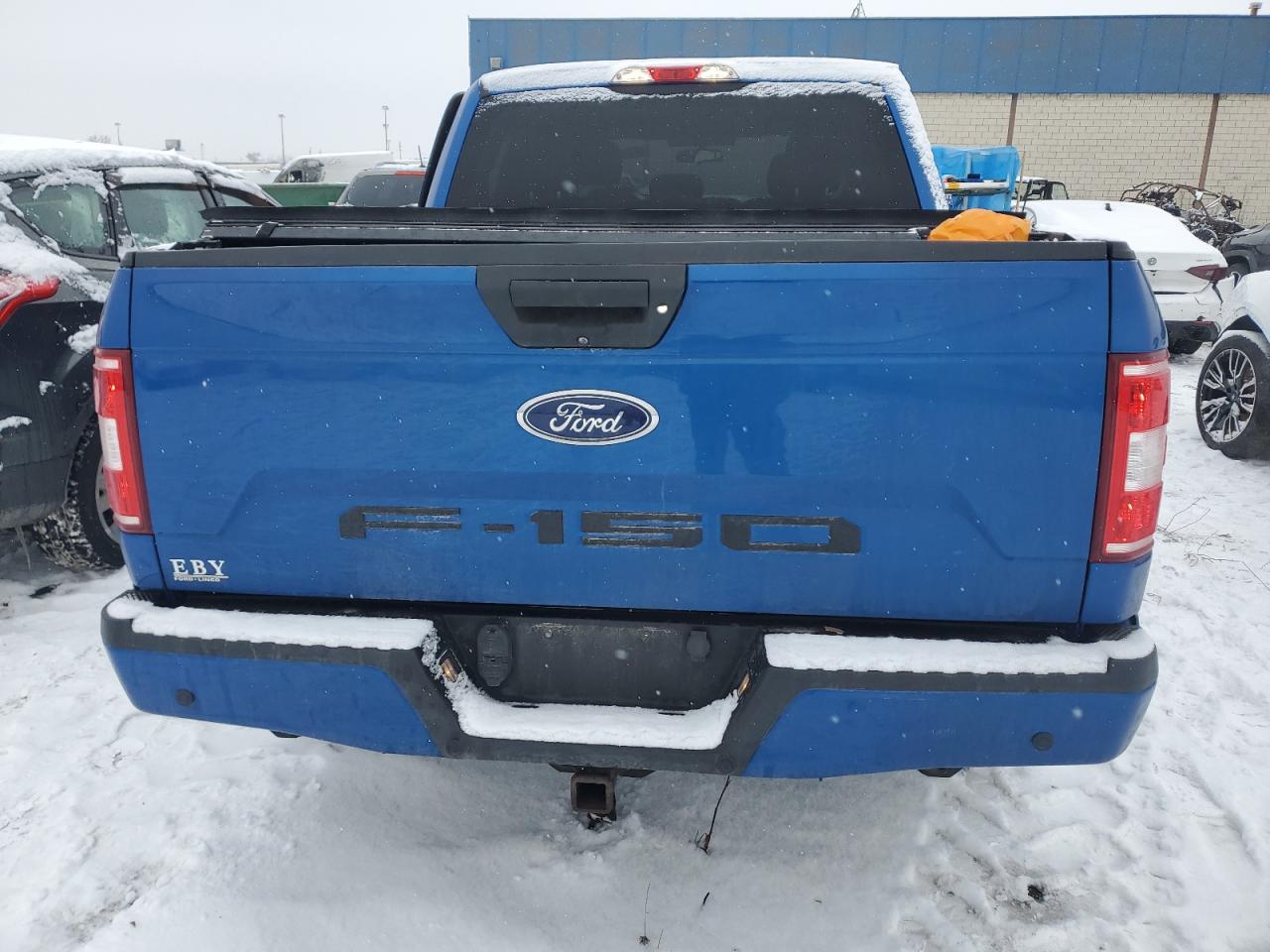 2018 Ford F-150 VIN 1FTEW1E54JKD51577 Copart auction photo, side damage thumbnail 6