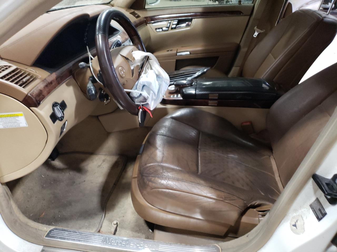 2009 Mercedes-Benz S-klasse VIN WDDNG71X79A244831 Copart auction photo, front end / minor dent/scratches damage thumbnail 7