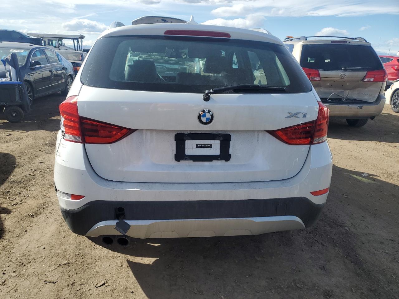 2014 BMW X1 VIN WBAVL1C50EVR94859 Copart auction photo, rear end damage thumbnail 6