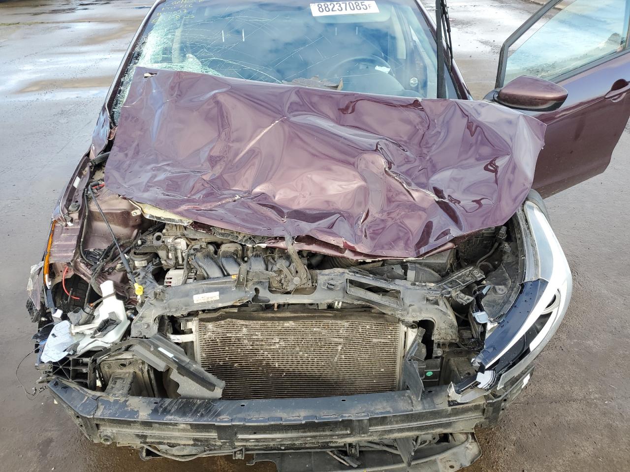 2017 KIA Forte VIN 3KPFK4A76HE043221 Copart auction photo, front end damage thumbnail 13