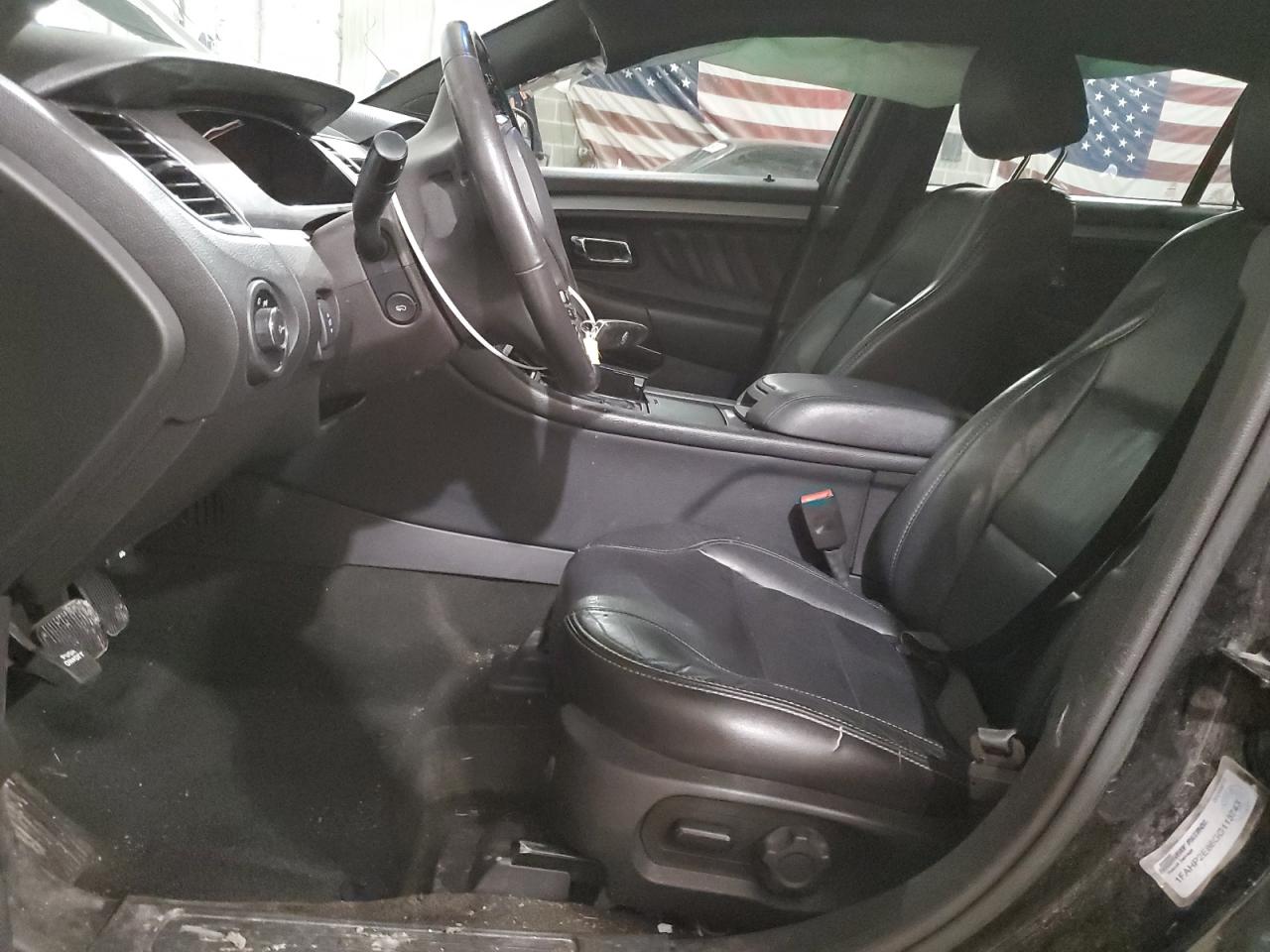 2016 Ford Taurus VIN 1FAHP2E86GG113743 Copart auction photo, front end / side damage thumbnail 7