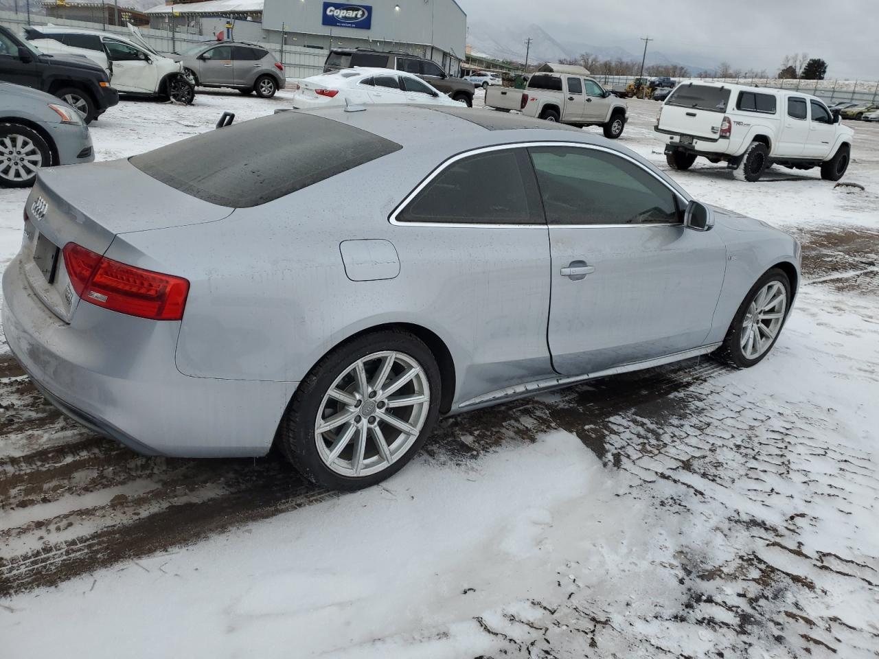 2016 Audi A5 VIN WAUD2AFR9GA034415 Copart auction photo, side damage thumbnail 3