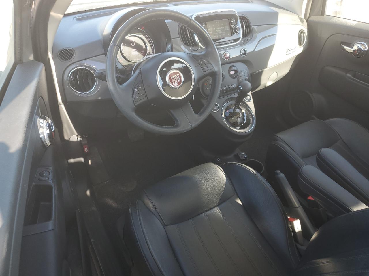 2019 Fiat 500 VIN 3C3CFFCH7KT865980 Copart auction photo, front end damage thumbnail 8