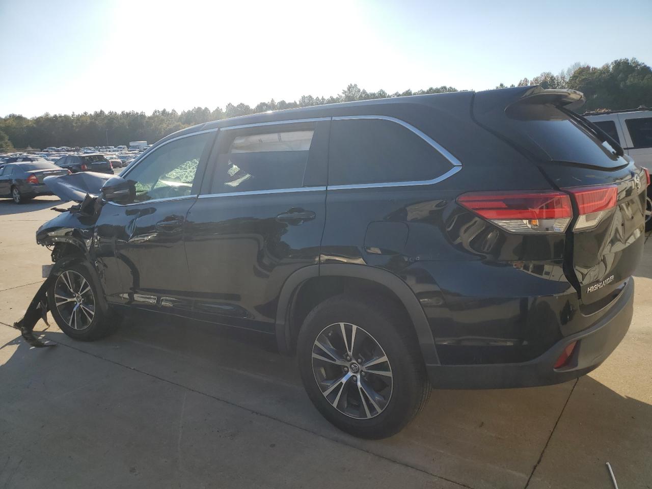 2017 Toyota Highlander VIN 5TDZARFH5HS025555 Copart auction photo, all over damage thumbnail 2