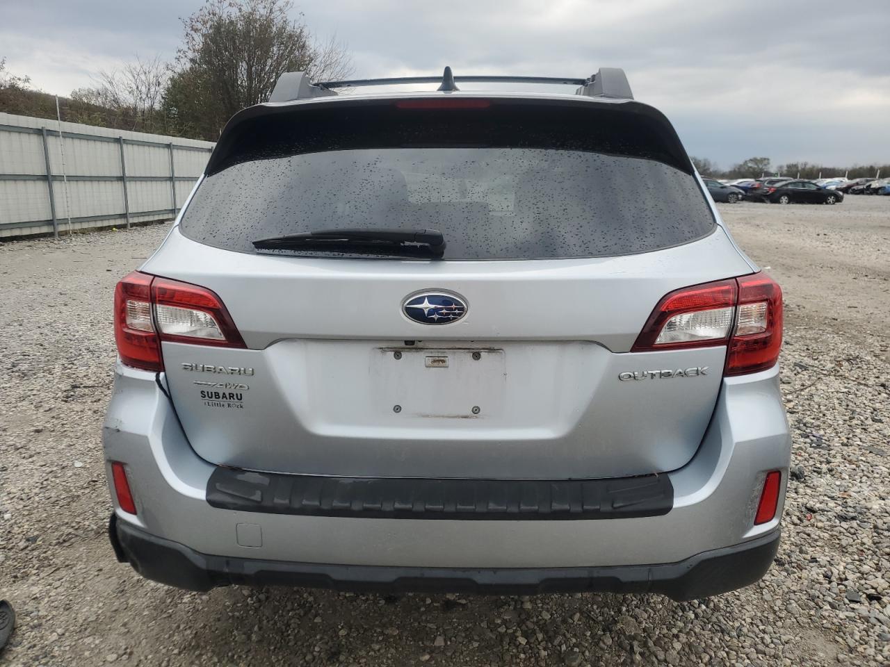 2016 Subaru Outback VIN 4S4BSBLC7G3283635 Copart auction photo, rear end damage thumbnail 6