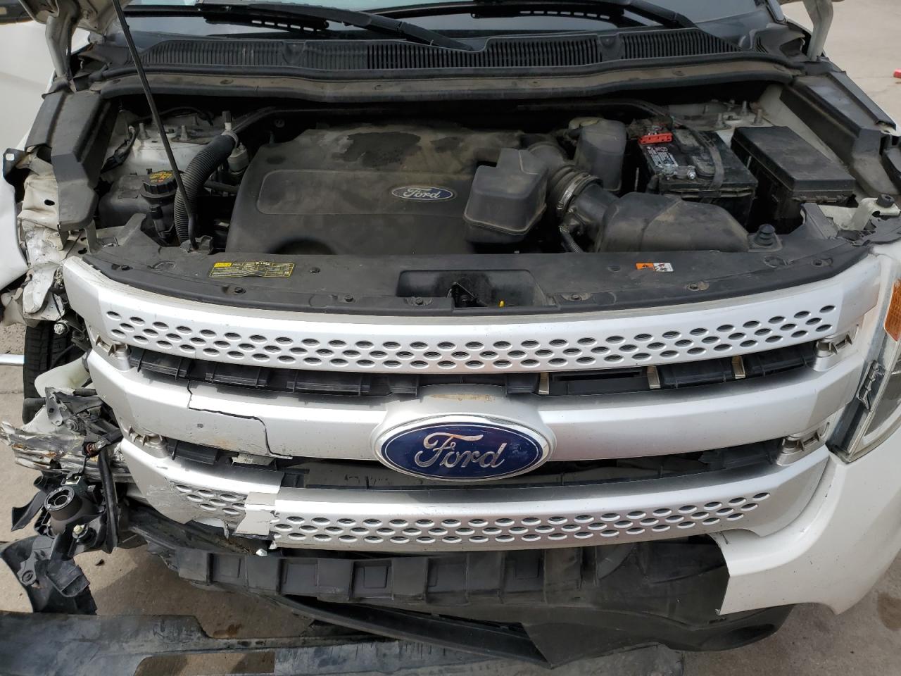 2012 Ford Explorer VIN 1FMHK7D87CGA93824 Copart auction photo, front end damage thumbnail 12