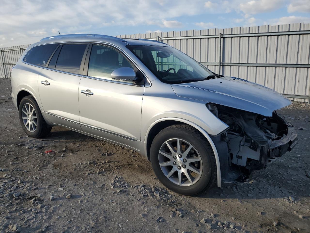 2017 Buick Enclave VIN 5GAKVBKD3HJ152576 Copart auction photo, front end / undercarriage damage thumbnail 4