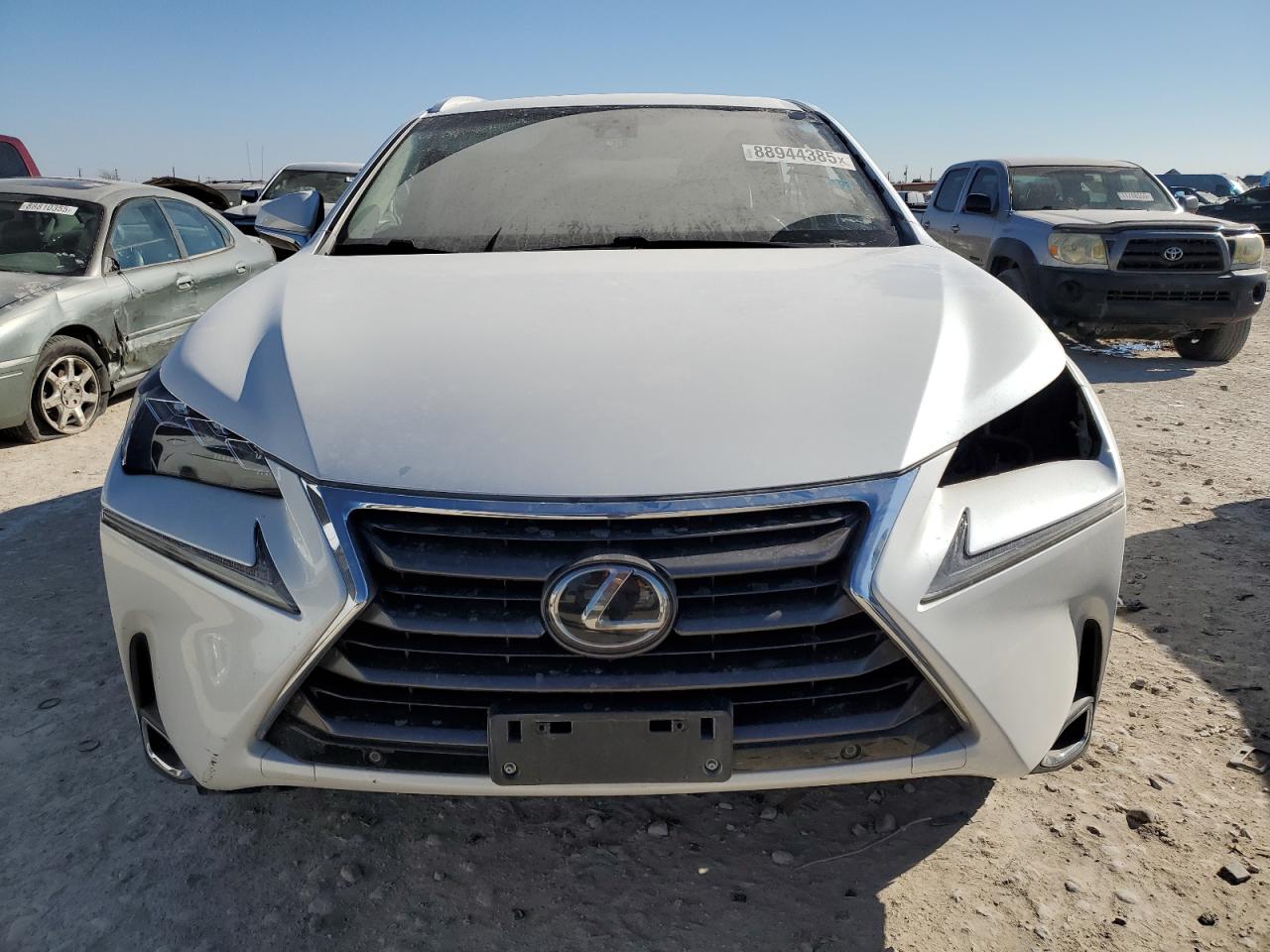2015 Lexus NX VIN JTJBARBZ0F2008521 Copart auction photo, all over damage thumbnail 5