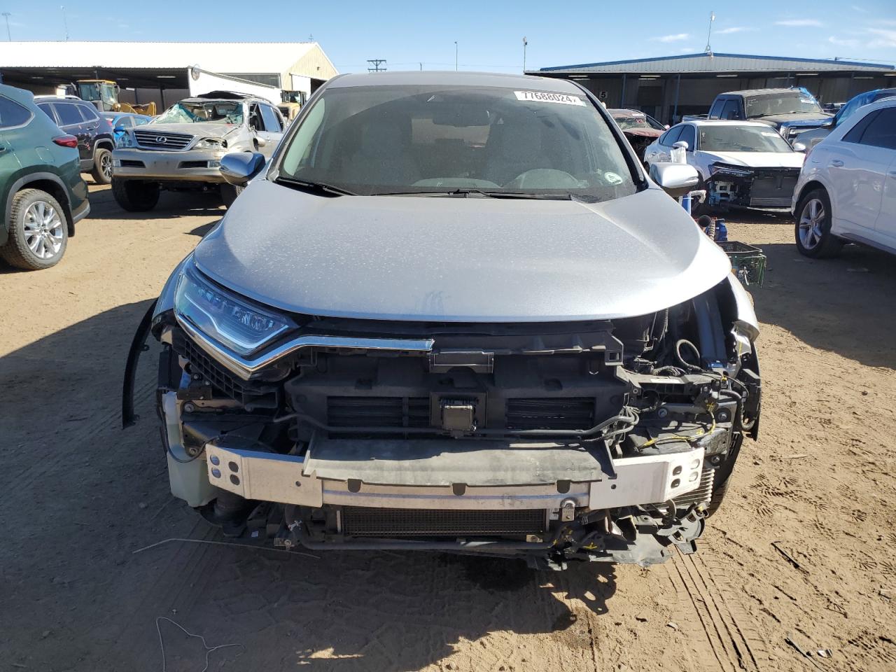 2021 Honda CR-V VIN 7FART6H88ME004059 Copart auction photo, front end damage thumbnail 5