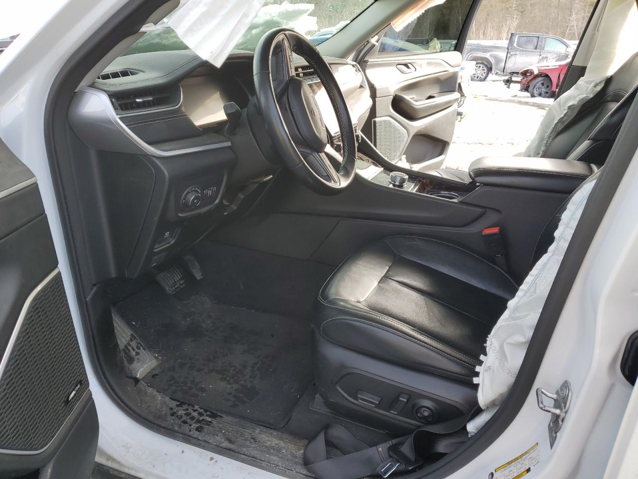 2021 Jeep Grand Cherokee VIN 1C4RJKBG5M8142068 Copart auction photo, front end / undercarriage damage thumbnail 7
