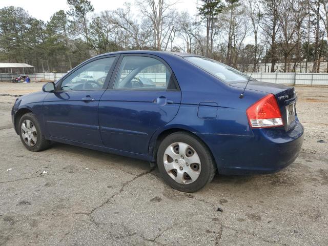 2009 KIA Spectra VIN KNAFE221595637878 Copart auction photo, front end damage thumbnail 2