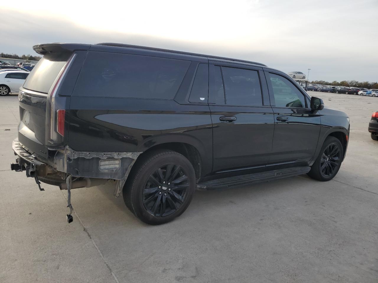 2021 Cadillac Escalade VIN 1GYS4RKL0MR435525 Copart auction photo, rear end damage thumbnail 3