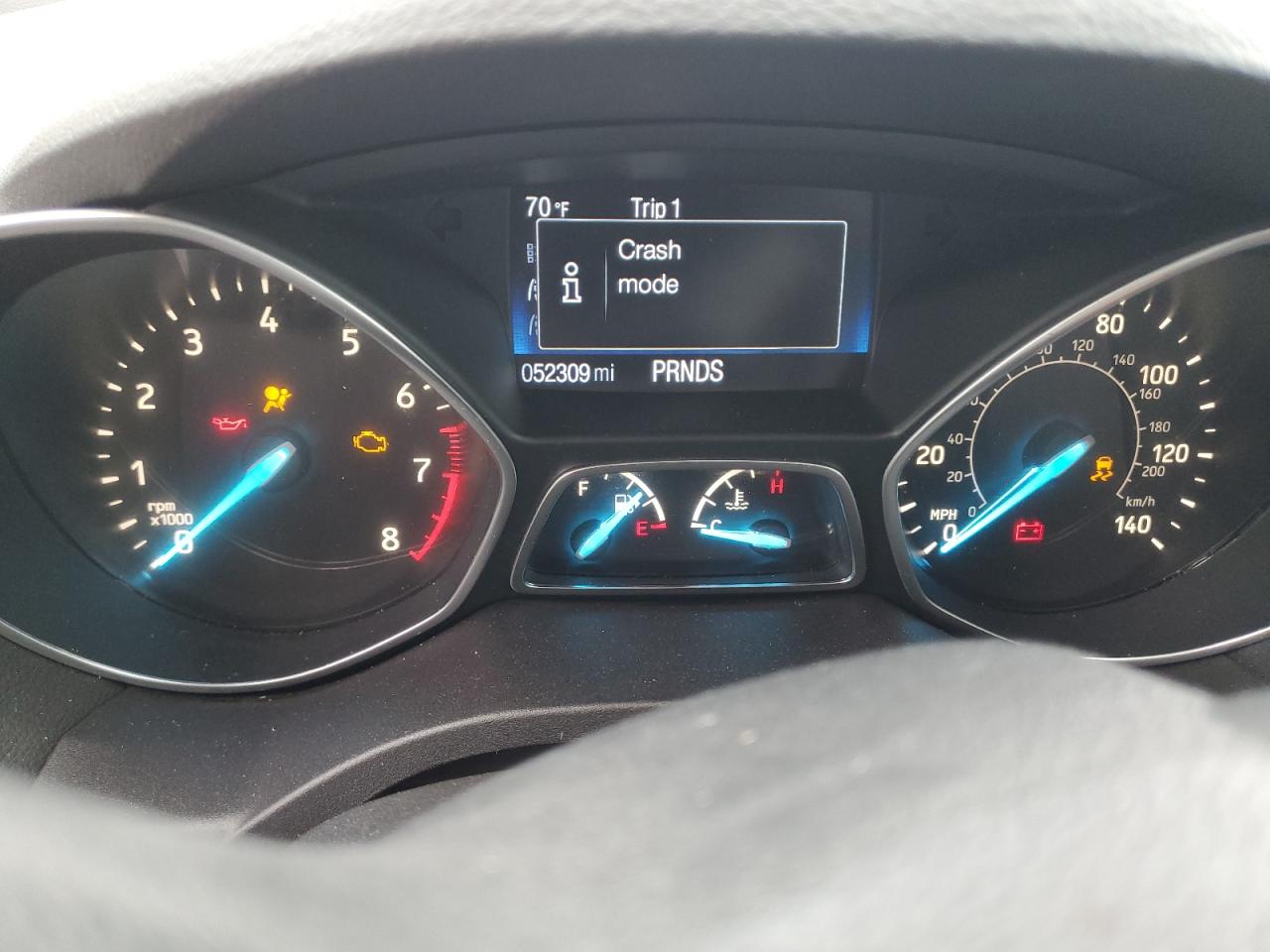 2019 Ford Escape VIN 1FMCU0F78KUA34412 Copart auction photo, all over damage thumbnail 9