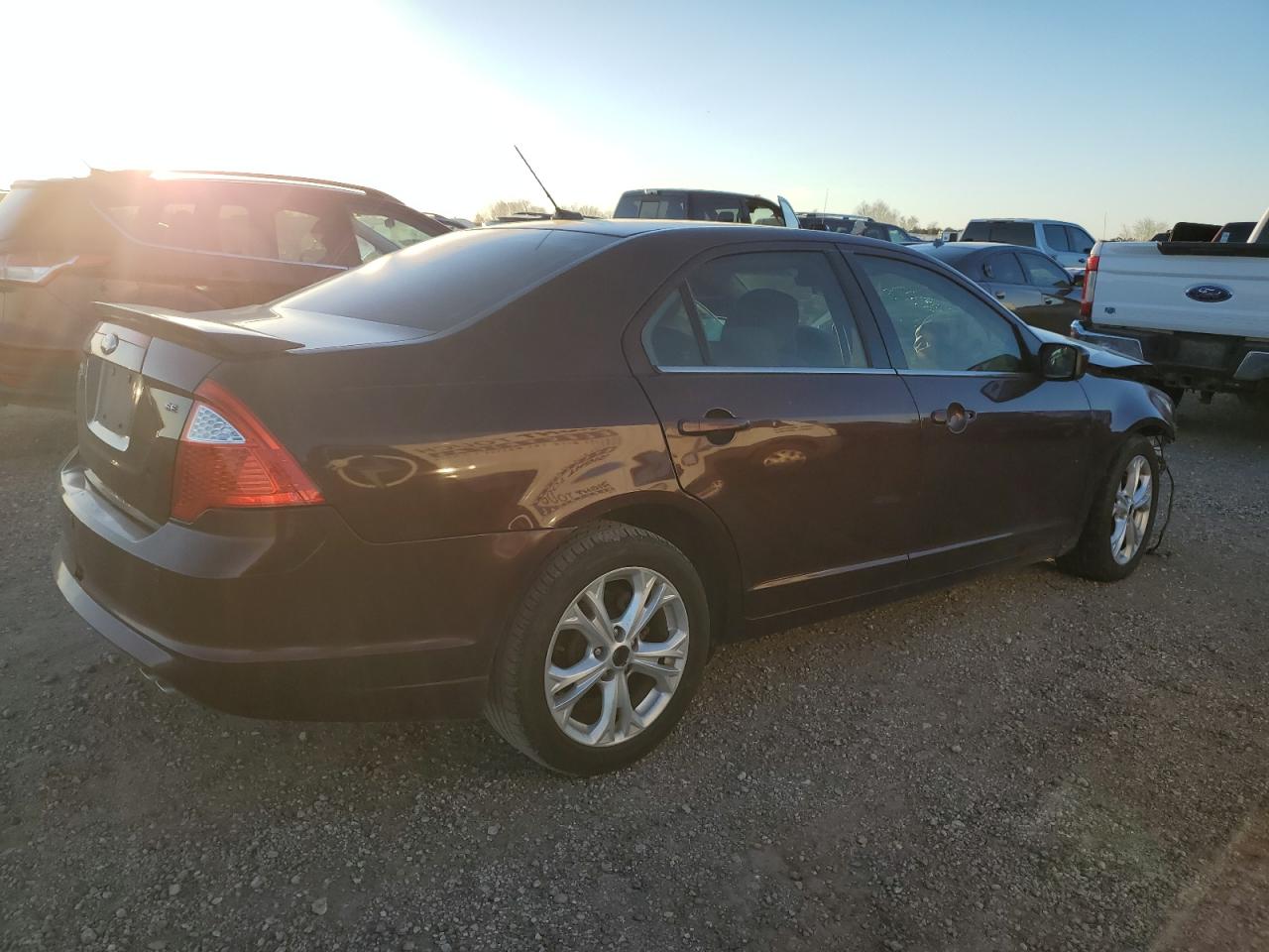 2012 Ford Fusion VIN 3FAHP0HA6CR154539 Copart auction photo, front end / mechanical damage thumbnail 3