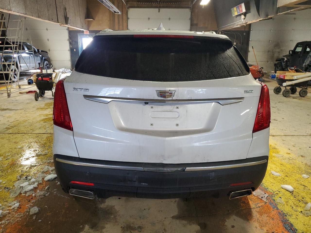 2019 Cadillac XT5 VIN 1GYKNERS5KZ173811 Copart auction photo, burn - engine / burn damage thumbnail 6