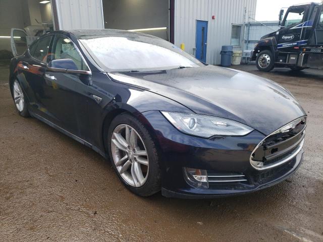2012 Tesla Model s VIN 5YJSA1CN1CFP01719 Copart auction photo, front end damage thumbnail 4