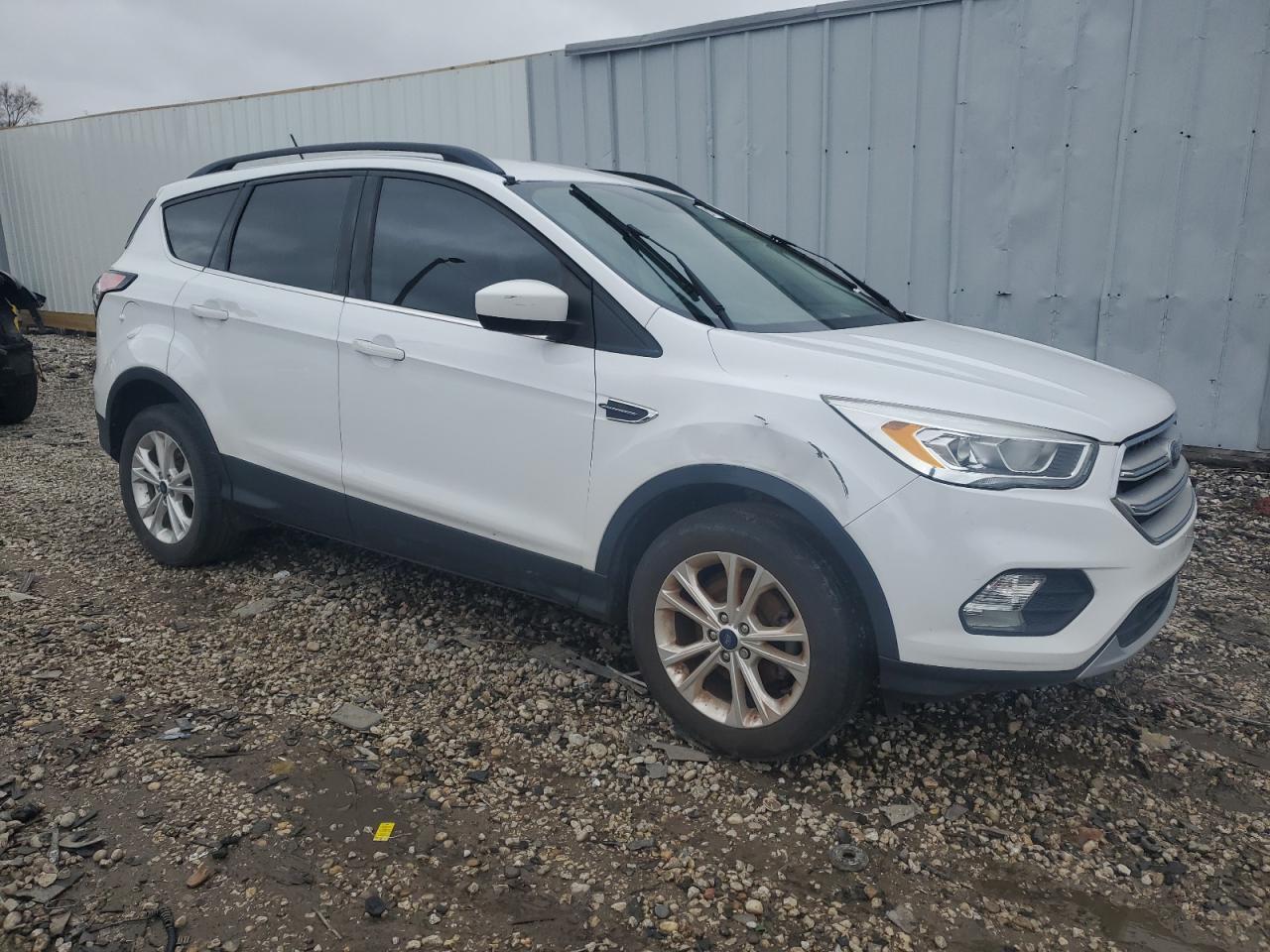 2018 Ford Escape VIN 1FMCU0HD6JUA52358 Copart auction photo, normal wear damage thumbnail 4