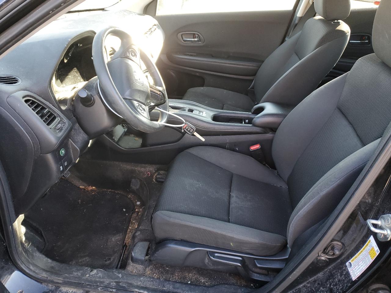 2019 Honda HR-V VIN 3CZRU6H37KG725732 Copart auction photo, top/roof / minor dent/scratches damage thumbnail 7