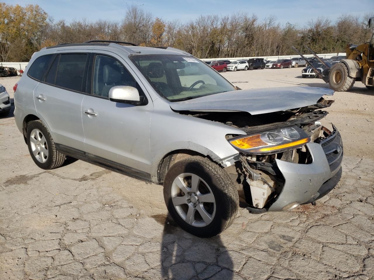 2009 Hyundai Santa Fe VIN 5NMSH73E69H314413 Copart auction photo, front end damage thumbnail 4