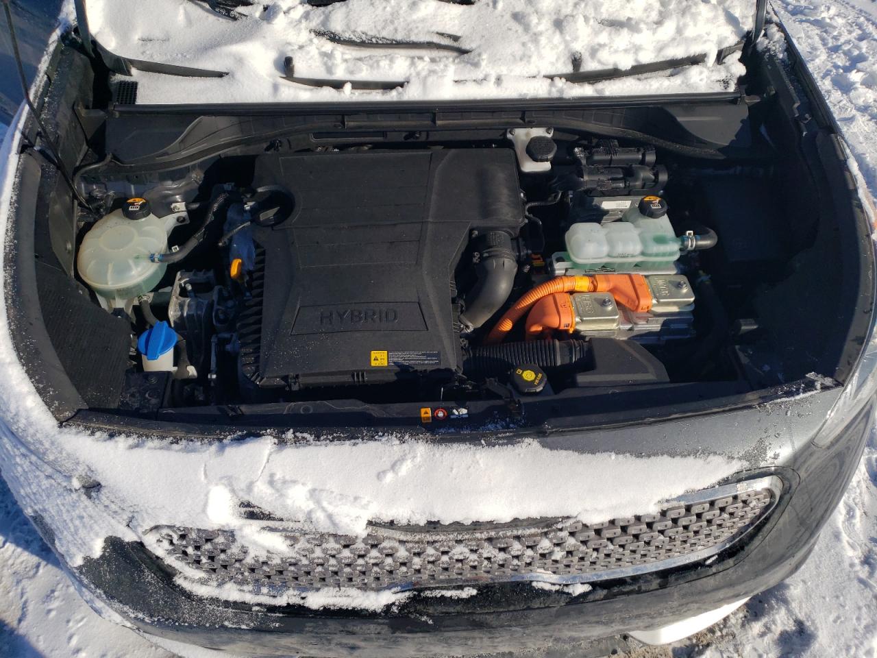 2019 KIA Niro VIN KNDCC3LC9K5260589 Copart auction photo, front end / side damage thumbnail 14