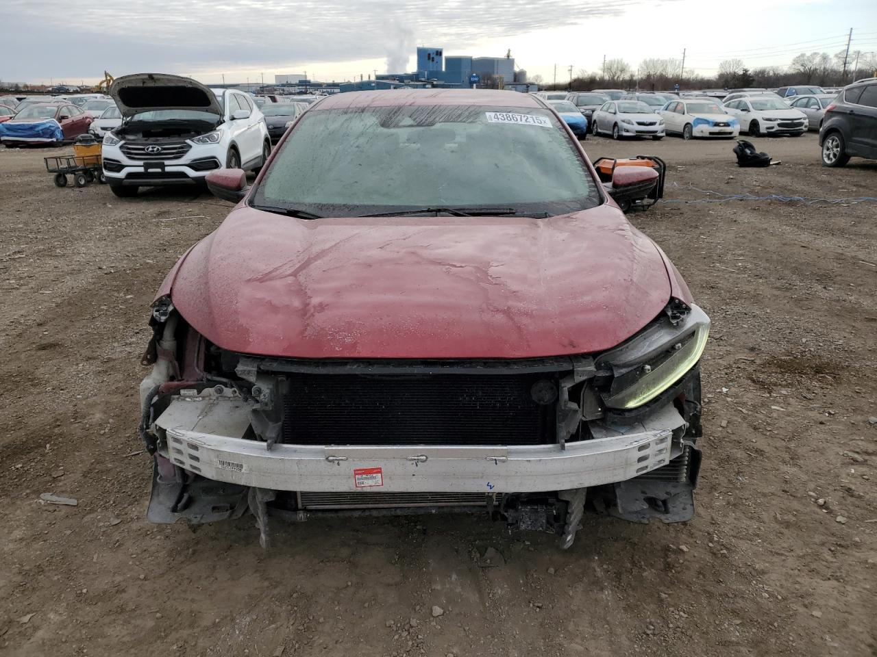 2021 Honda Insight VIN 19XZE4F58ME006791 Copart auction photo, front end / side damage thumbnail 5