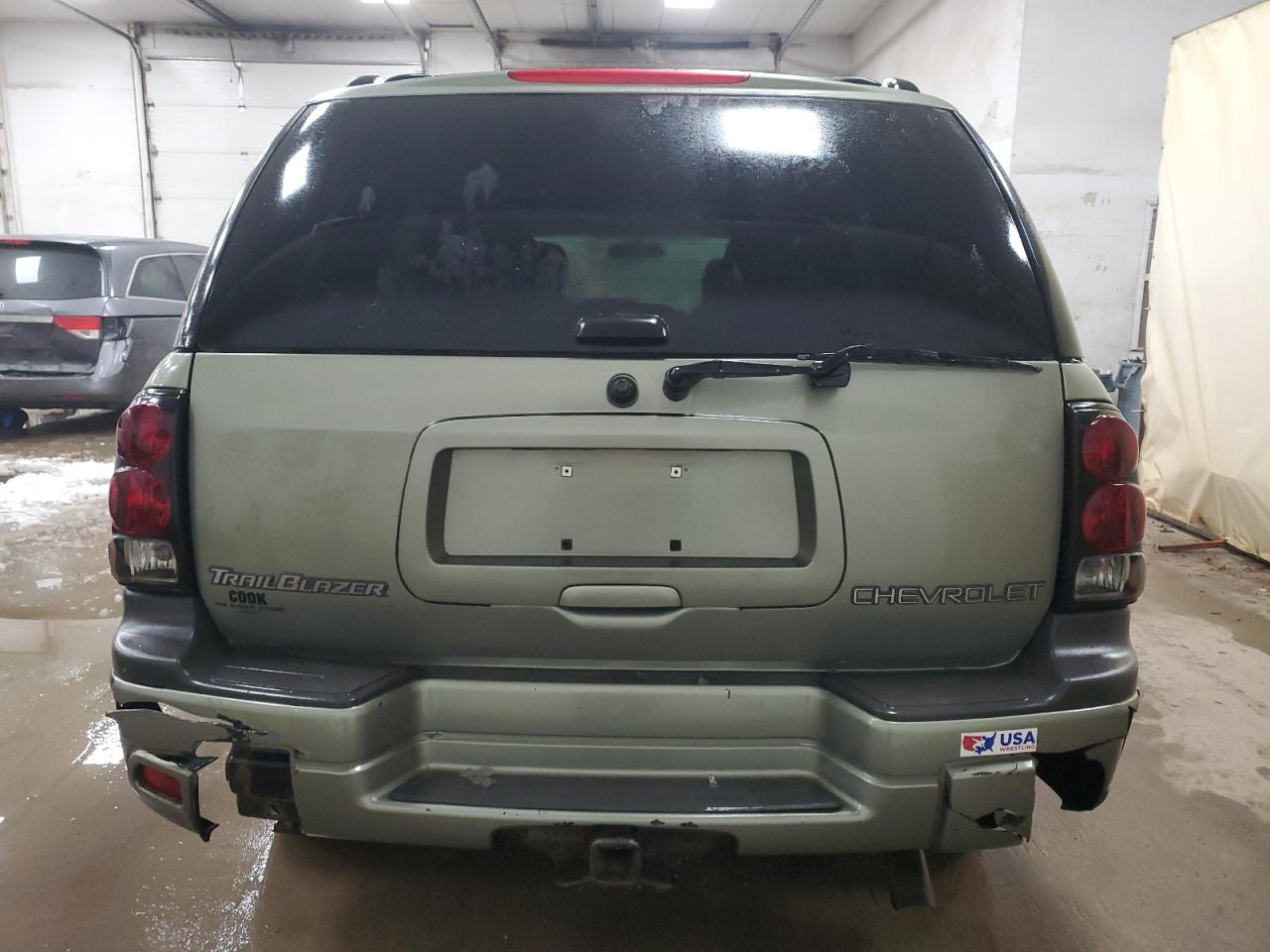 2003 Chevrolet TrailBlazer VIN 1GNDT13S332302085 Copart auction photo, undercarriage / front end damage thumbnail 6