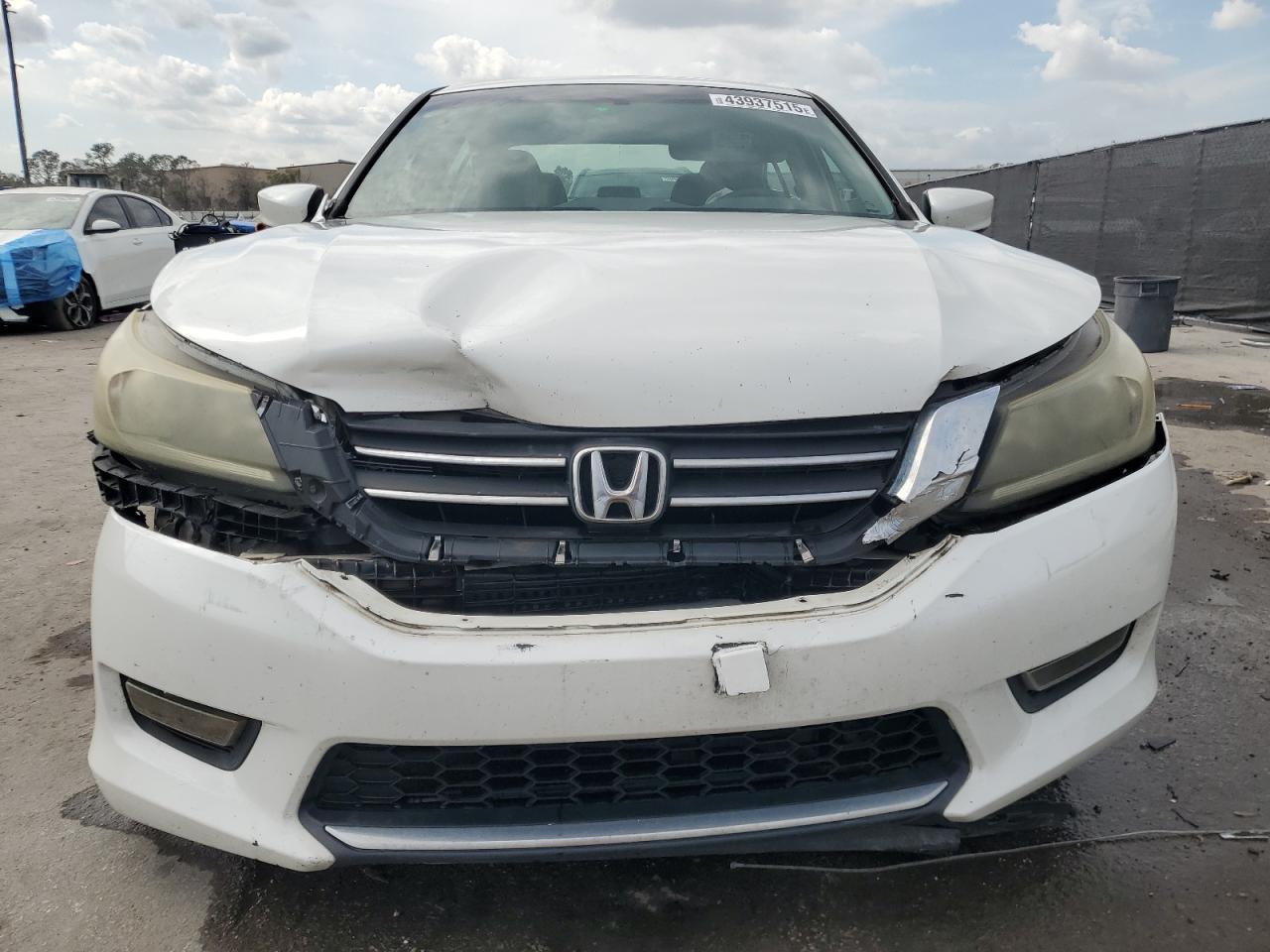 2013 Honda Accord VIN 1HGCR2F58DA256504 Copart auction photo, front end / side damage thumbnail 5