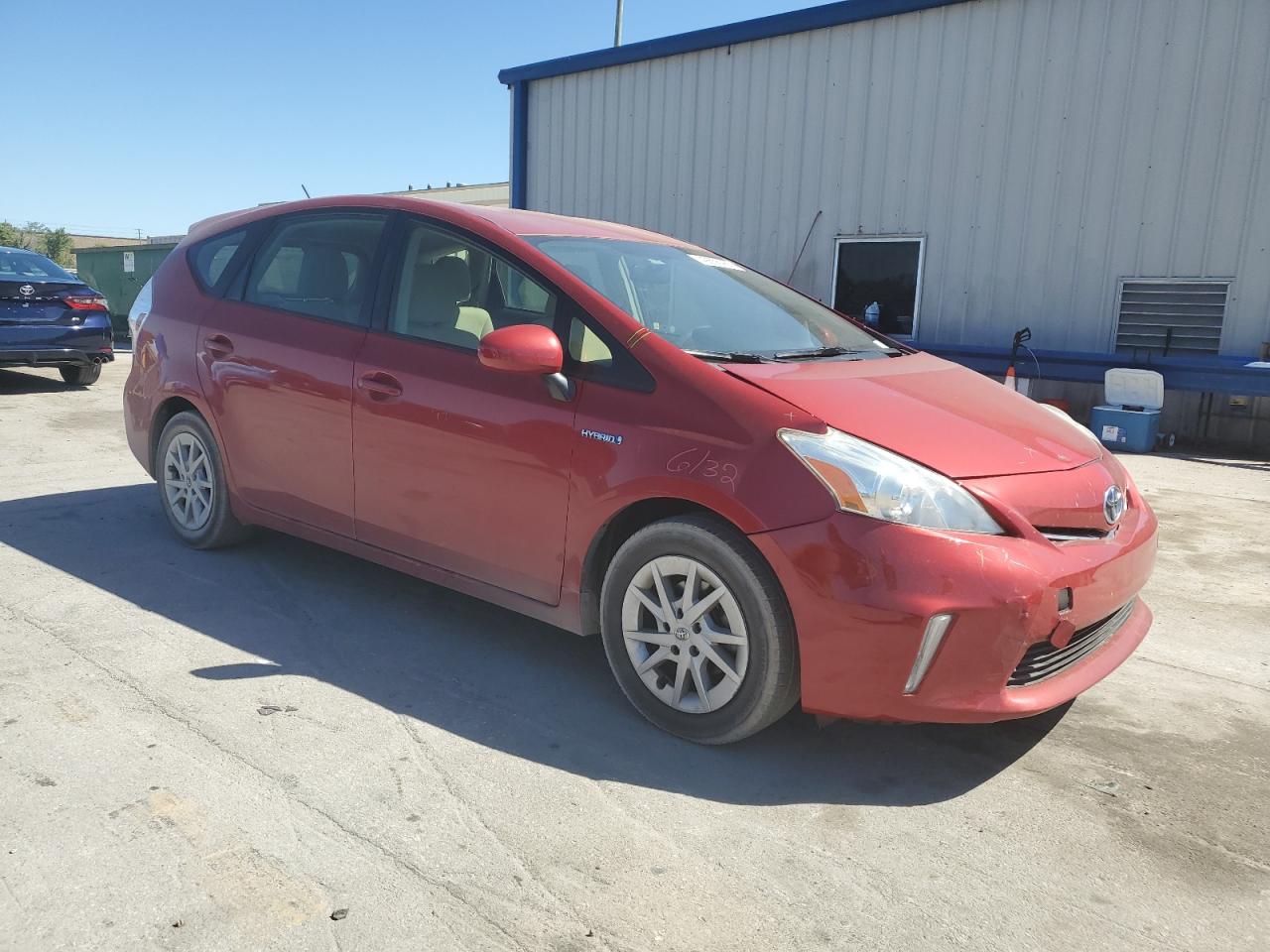 2013 Toyota Prius VIN JTDZN3EU1D3271210 Copart auction photo, front end damage thumbnail 4