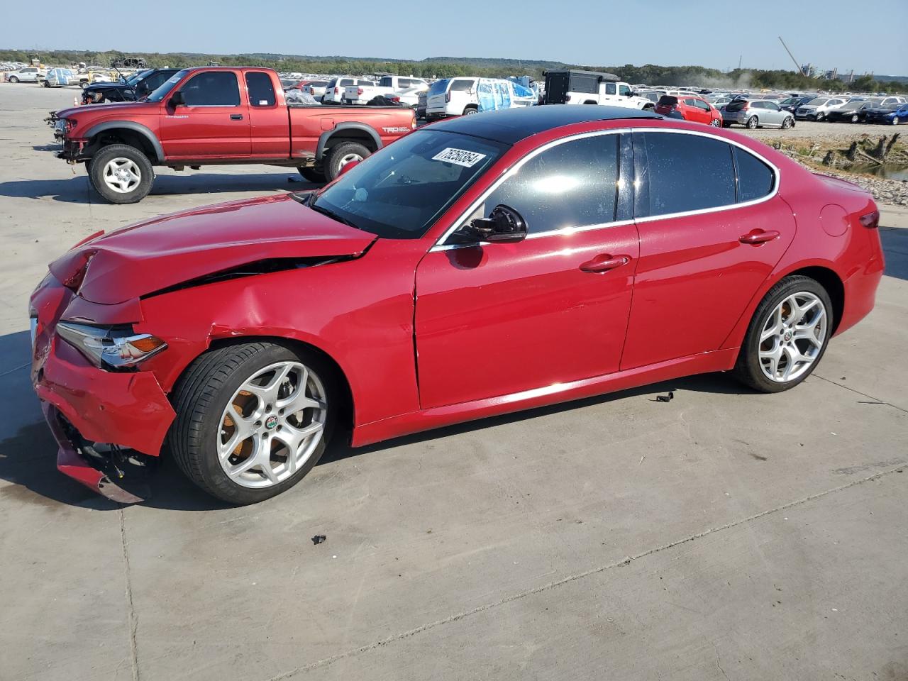 2020 Alfa Romeo Giulia VIN ZARFANBN4L7638623