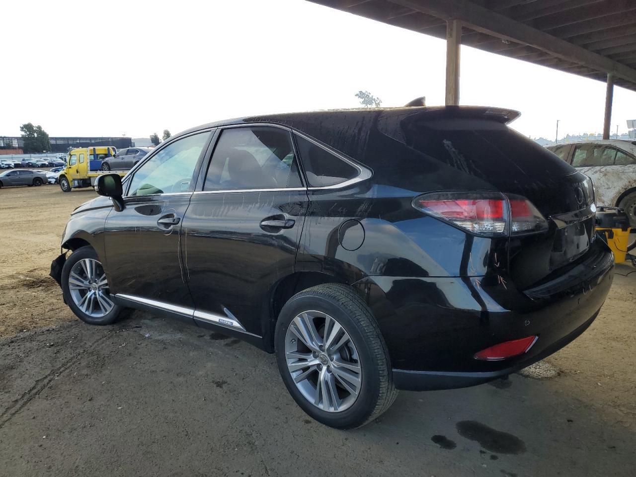2015 Lexus RX VIN 2T2ZB1BA3FC002154 Copart auction photo, undercarriage / front end damage thumbnail 2