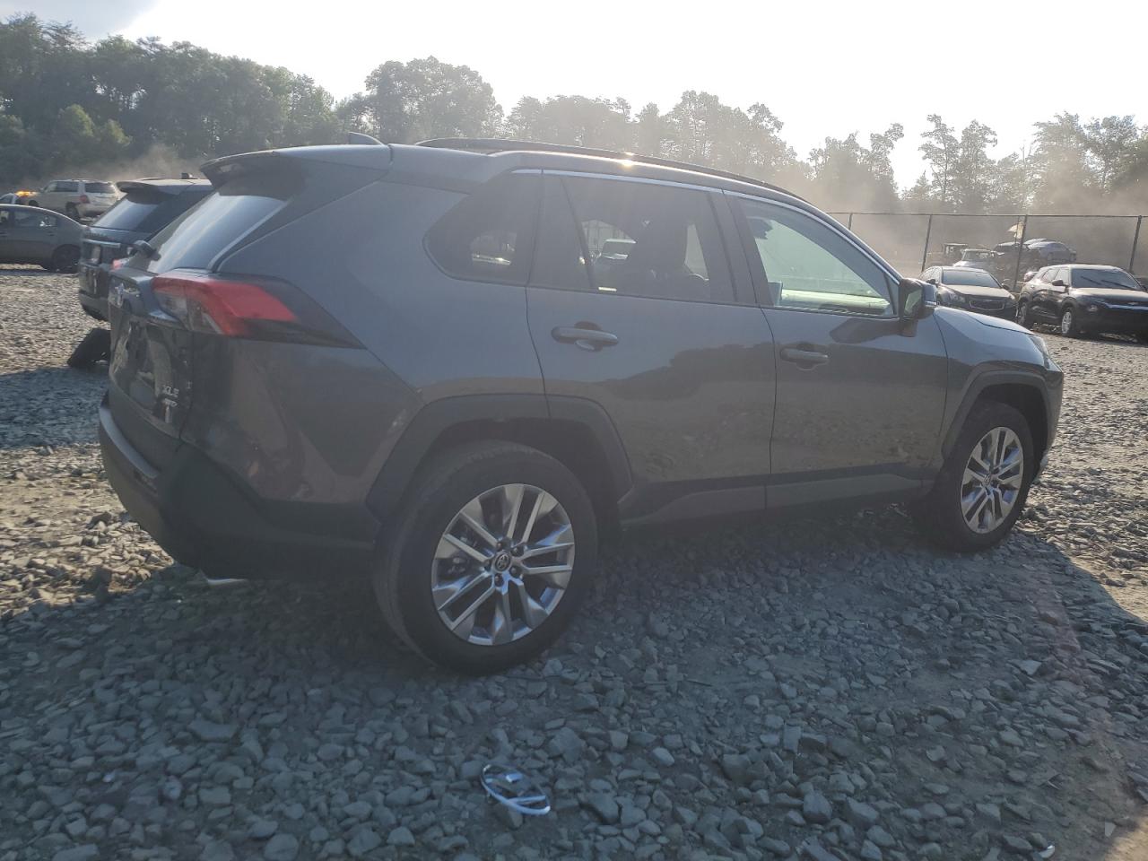 2024 Toyota RAV 4 VIN 2T3A1RFV0RC409151 Copart auction photo, top/roof damage thumbnail 3