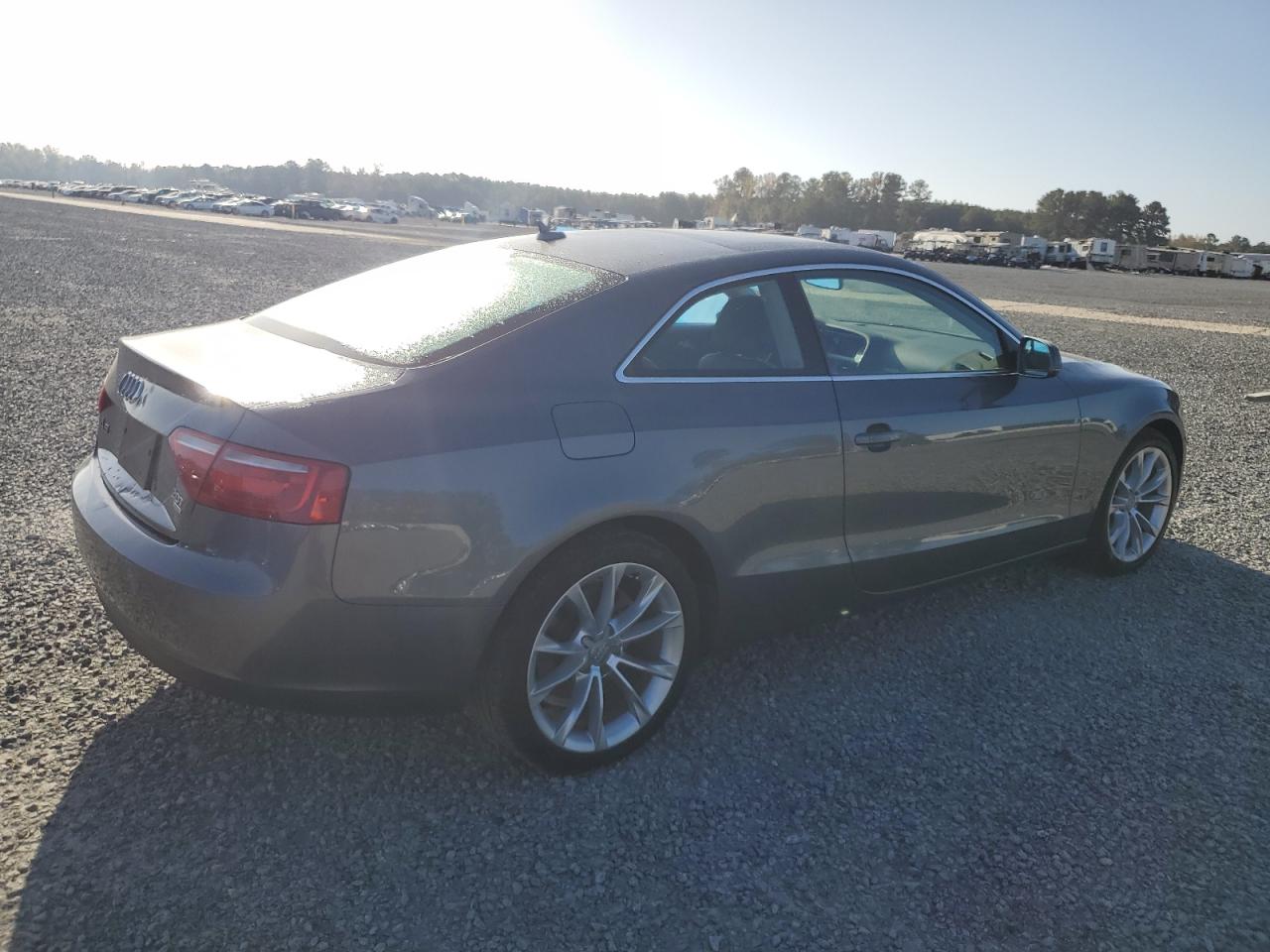 2014 Audi A5 VIN WAUCFAFRXEA068053 Copart auction photo, front end damage thumbnail 3