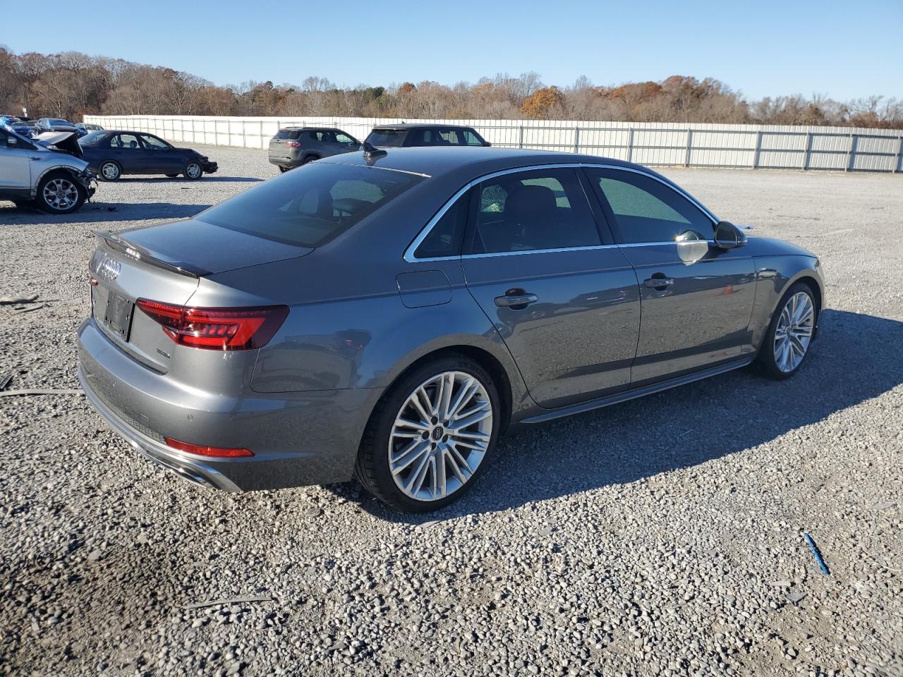 2019 Audi A4 VIN WAUENAF41KA007766 Copart auction photo, side / minor dent/scratches damage thumbnail 3